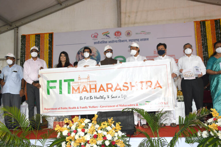 Dr Sunita Dube launch Balloon Festival & Fit Maharashtra at Gateway of India...