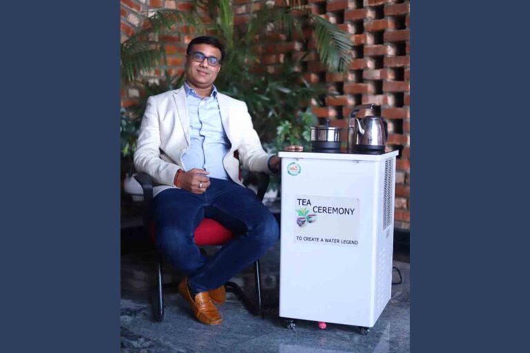 Aryav showcase air water generator products at Plumbex India exhibition