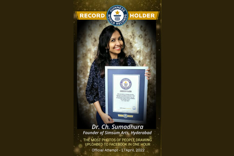 Dr. Sumadhura, Guinness Record Holder