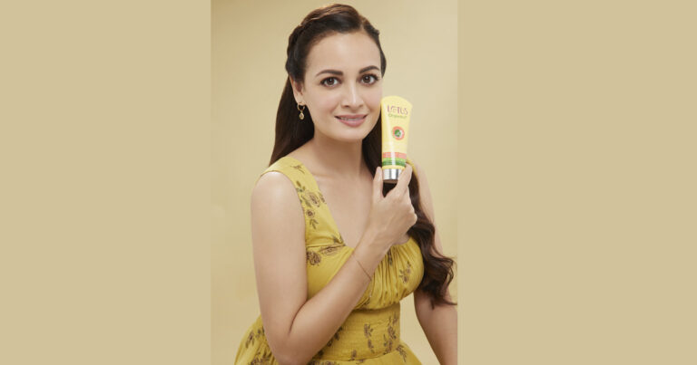 Dia Mirza, Brand Ambassador Lotus Organics+.