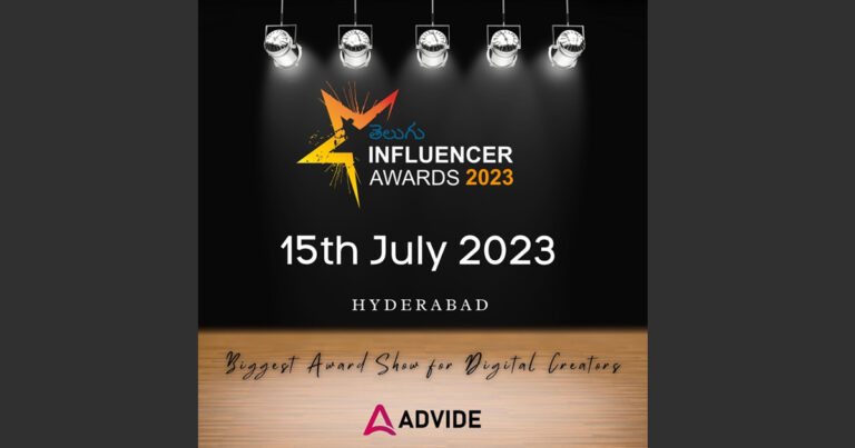 Much-Awaited Mega Awards Show “Telugu Influencer Awards 2023” to be held in Hyderabad.