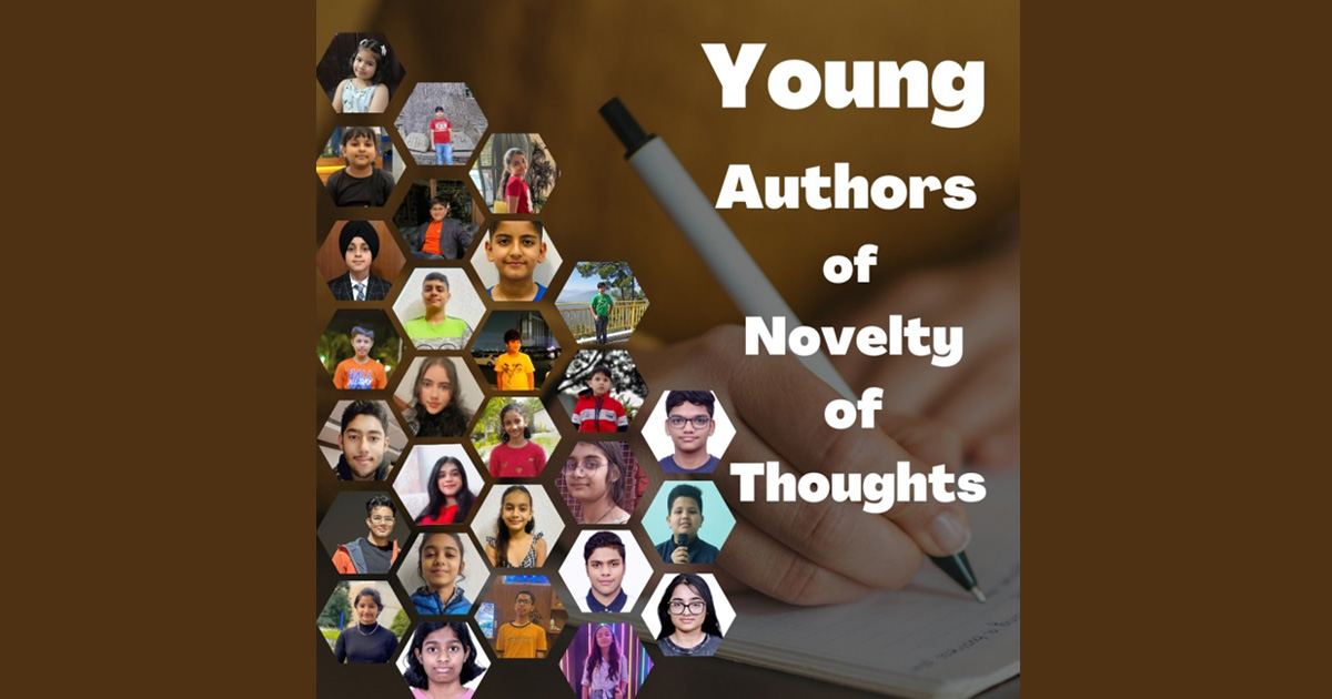 Young students come together to write a gripping book – ‘Novelty Of Thoughts’.