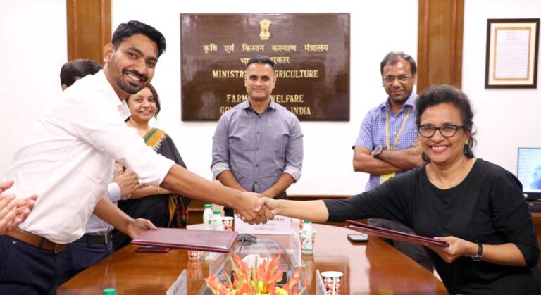 UNDP India partners with Absolute to further sustainable agriculture practices under the government's (PMYBY) scheme