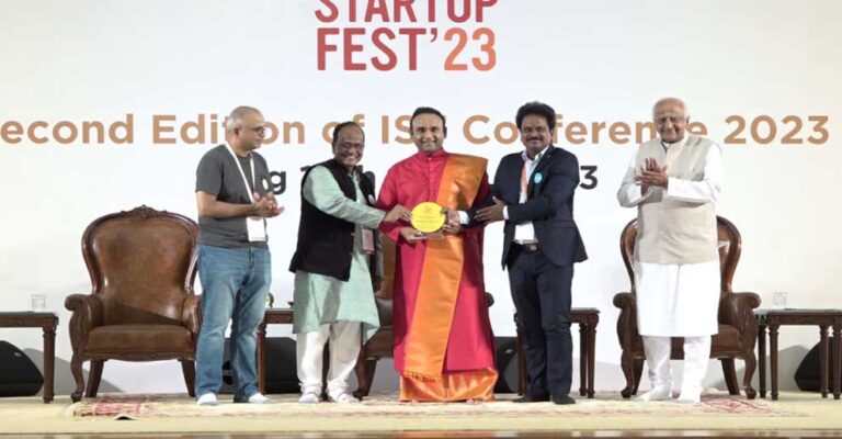 Sai Ganga Panakeia's Innovative Path to Redefining Healthcare Garners Great Recognition during the India Startup Fest