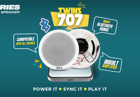 Ooka Audio Twins 707 Ceiling Speake 1200x630