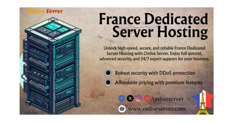 Onlive Server Rolls Out Premium 10 Gbps France Dedicated Server Plans