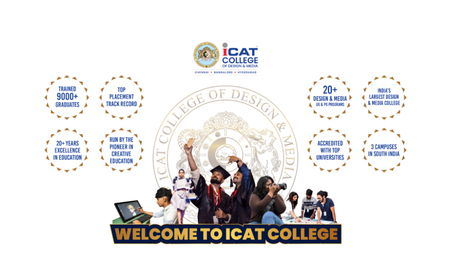 ICAT College of Design and Media, Animation, VFX, Gaming, Design Education, K.